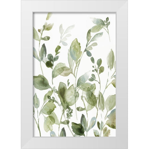 Greetings to the Morning II White Modern Wood Framed Art Print by Jensen, Asia