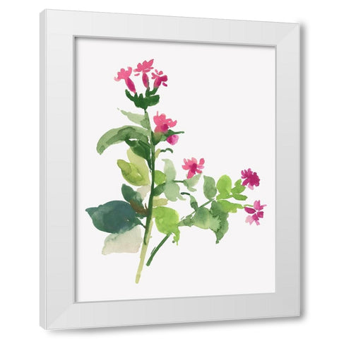 Spring is Coming White Modern Wood Framed Art Print by Jensen, Asia