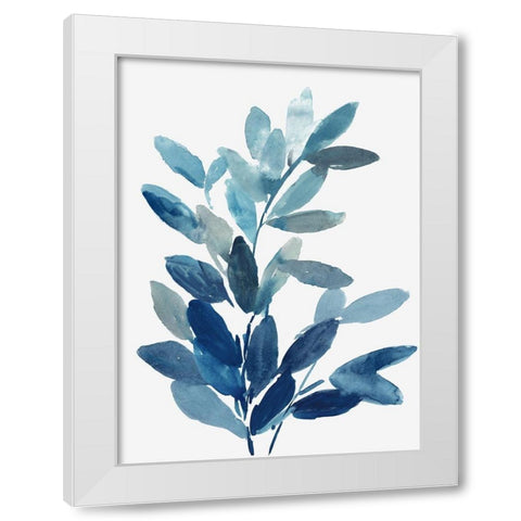 Night Whisper White Modern Wood Framed Art Print by Jensen, Asia