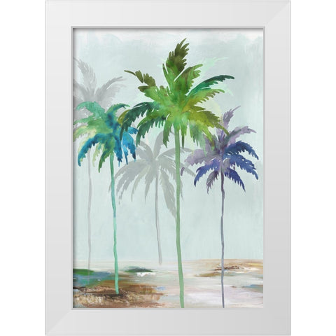 Santa Cruz White Modern Wood Framed Art Print by Jensen, Asia