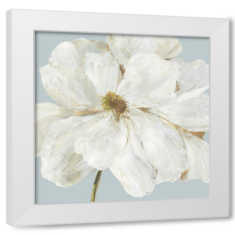Garden Queen I White Modern Wood Framed Art Print by Jensen, Asia