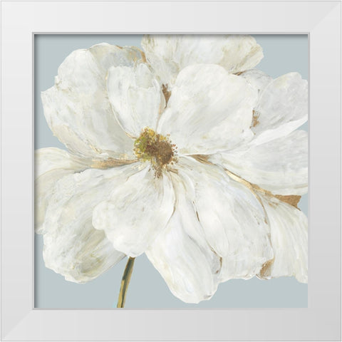 Garden Queen I White Modern Wood Framed Art Print by Jensen, Asia