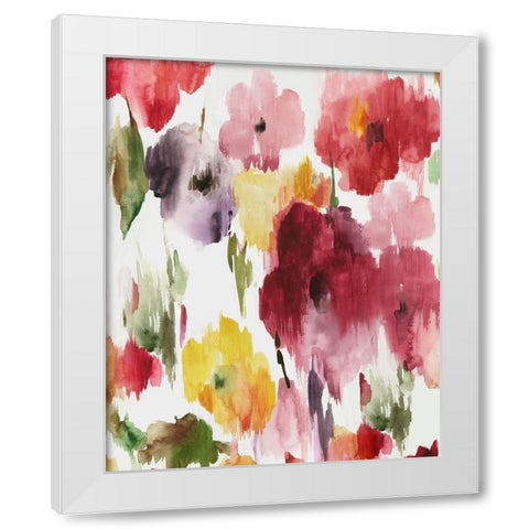 Bloom Ray II White Modern Wood Framed Art Print by Jensen, Asia