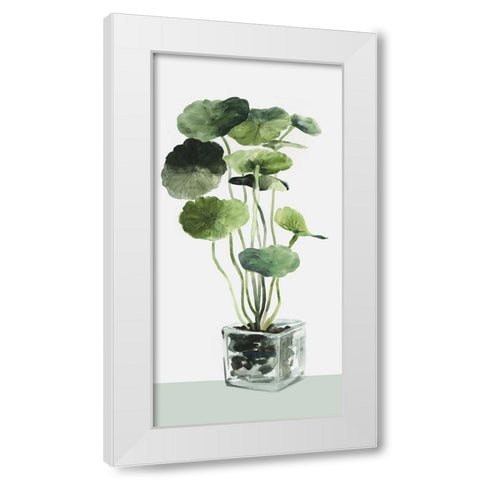 Simple Glass I  White Modern Wood Framed Art Print by Jensen, Asia