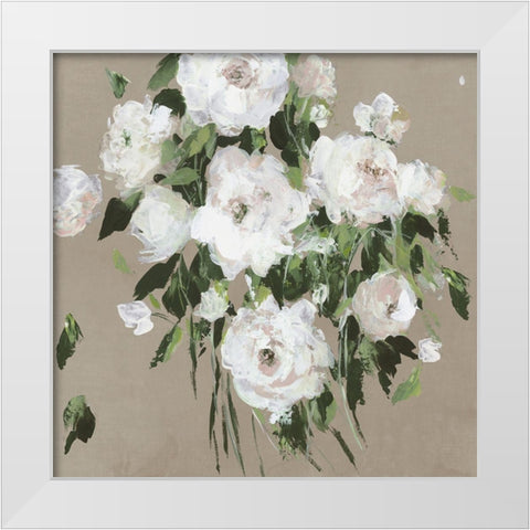 For You Only  White Modern Wood Framed Art Print by Jensen, Asia