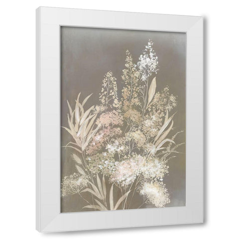 Delicate Bunch I  White Modern Wood Framed Art Print by Jensen, Asia