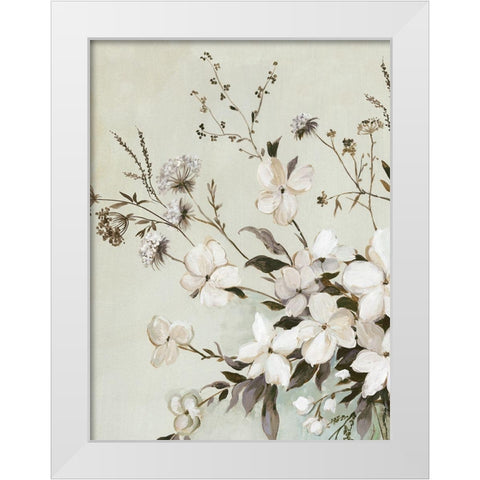 Autumn Pick I  White Modern Wood Framed Art Print by Jensen, Asia