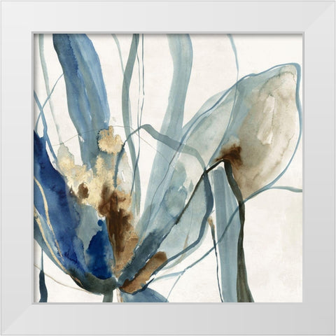 Refined II White Modern Wood Framed Art Print by Jensen, Asia