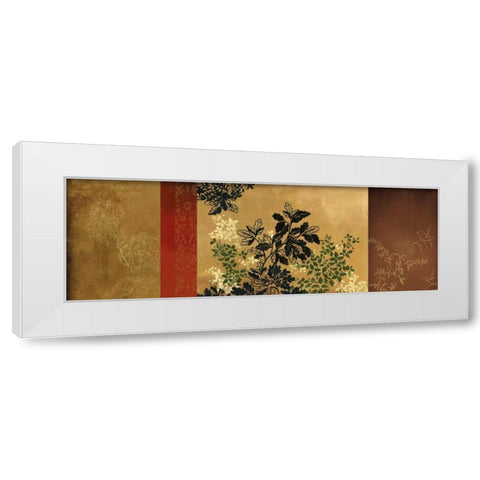 Eastern Promises White Modern Wood Framed Art Print by Jensen, Asia