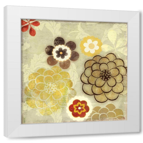 Pop - Mini White Modern Wood Framed Art Print by Jensen, Asia