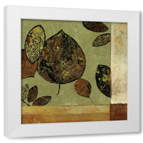 Collectibles II White Modern Wood Framed Art Print by Jensen, Asia
