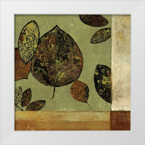 Collectibles II White Modern Wood Framed Art Print by Jensen, Asia