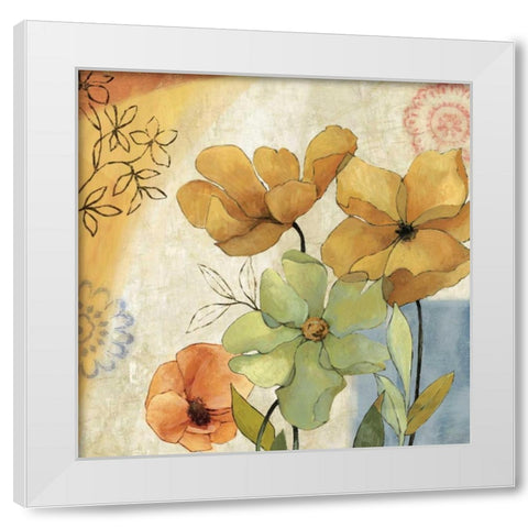 Olivia White Modern Wood Framed Art Print by Jensen, Asia