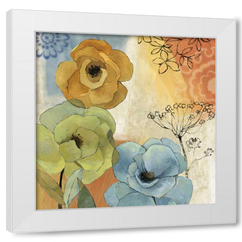 Isabelle White Modern Wood Framed Art Print by Jensen, Asia