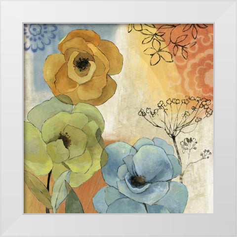 Isabelle White Modern Wood Framed Art Print by Jensen, Asia