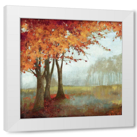 A Sense of Space II White Modern Wood Framed Art Print by Jensen, Asia
