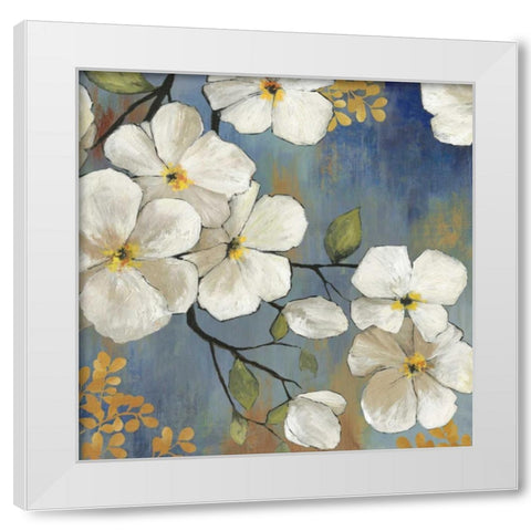 En Flor I White Modern Wood Framed Art Print by Jensen, Asia