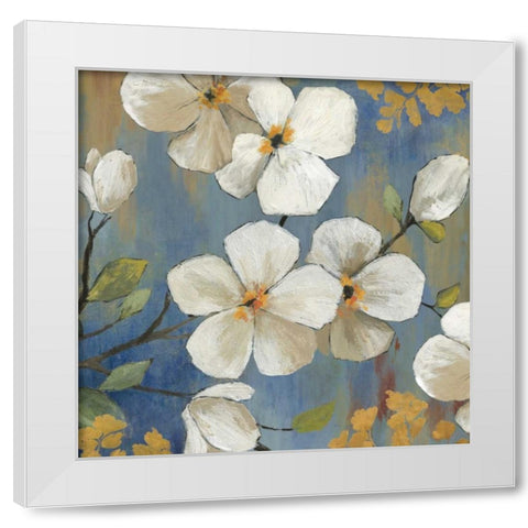 En Flor II White Modern Wood Framed Art Print by Jensen, Asia