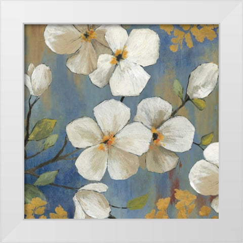 En Flor II White Modern Wood Framed Art Print by Jensen, Asia