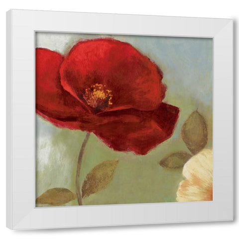 Tenderness White Modern Wood Framed Art Print by Jensen, Asia