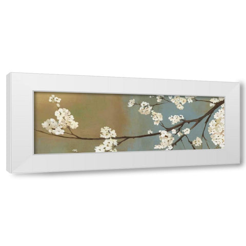 Kimono II White Modern Wood Framed Art Print by Jensen, Asia