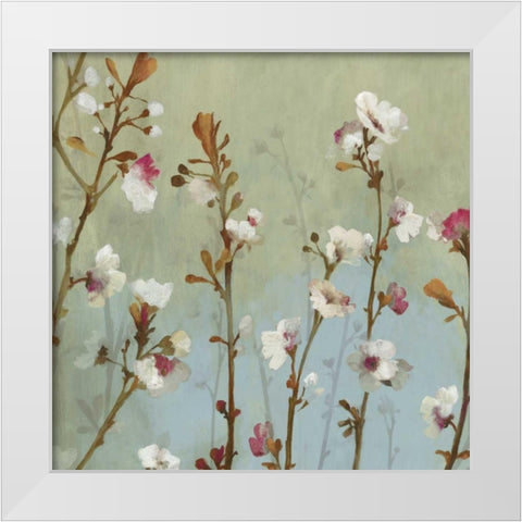 In the Wind - Special White Modern Wood Framed Art Print by Jensen, Asia