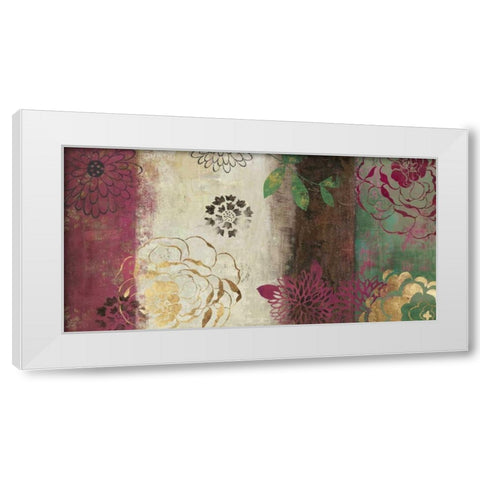 Eden White Modern Wood Framed Art Print by Jensen, Asia