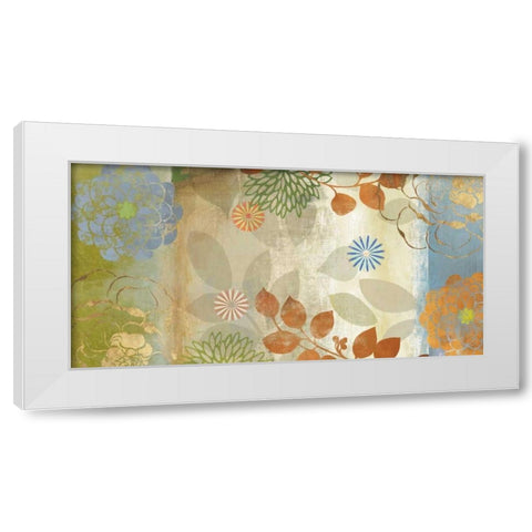 Florence White Modern Wood Framed Art Print by Jensen, Asia