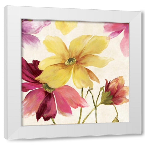 Summer Breeze II White Modern Wood Framed Art Print by Jensen, Asia