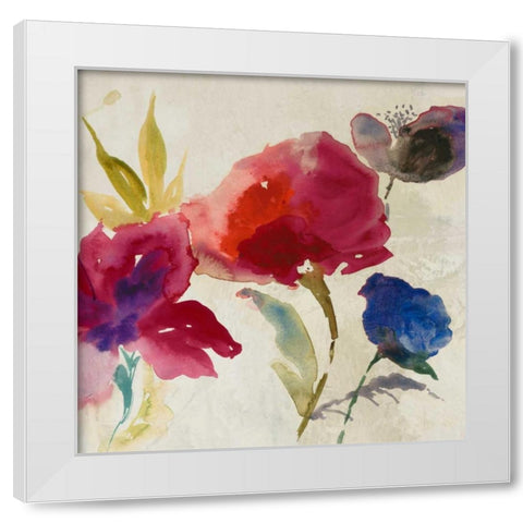 Inflorescence II White Modern Wood Framed Art Print by Jensen, Asia
