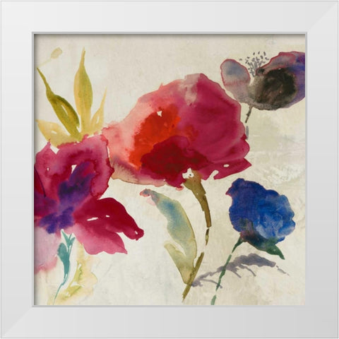 Inflorescence II White Modern Wood Framed Art Print by Jensen, Asia