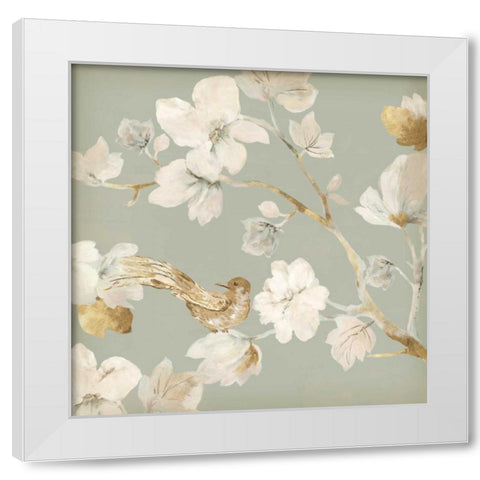 Paradise Magnolia  II White Modern Wood Framed Art Print by Jensen, Asia
