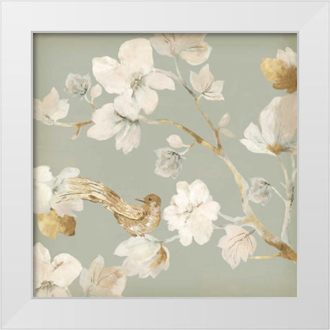 Paradise Magnolia  II White Modern Wood Framed Art Print by Jensen, Asia