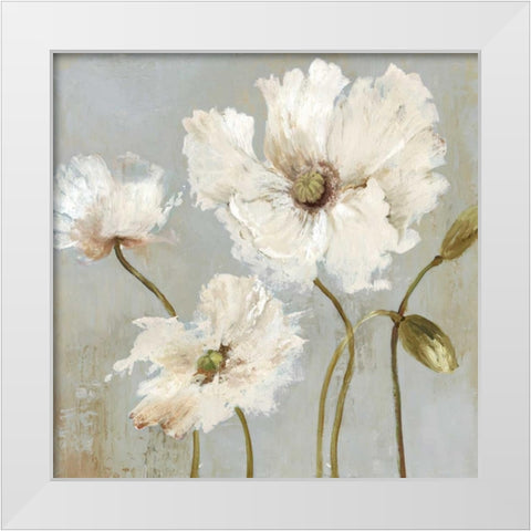 Cadence II White Modern Wood Framed Art Print by Jensen, Asia