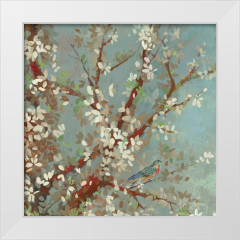 Sunshine Gleams I White Modern Wood Framed Art Print by Jensen, Asia
