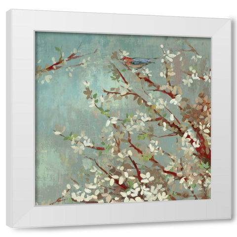 Sunshine Gleams I White Modern Wood Framed Art Print by Jensen, Asia