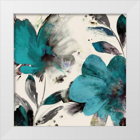 Summer Caress I White Modern Wood Framed Art Print by Jensen, Asia