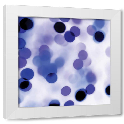 Coalescing II White Modern Wood Framed Art Print by McMasters, James