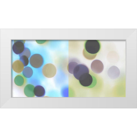 Flashbulb Surprise White Modern Wood Framed Art Print by McMasters, James