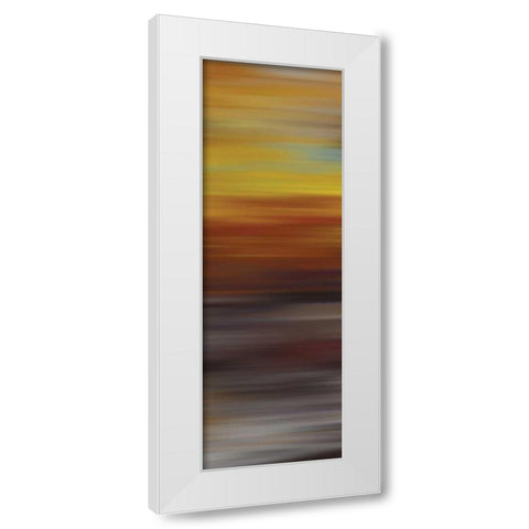 Metallurgy I White Modern Wood Framed Art Print by McMasters, James