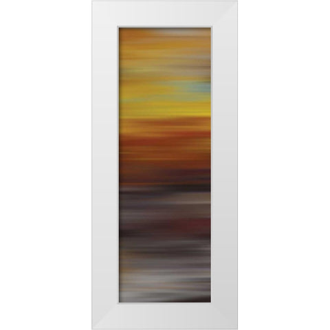 Metallurgy I White Modern Wood Framed Art Print by McMasters, James