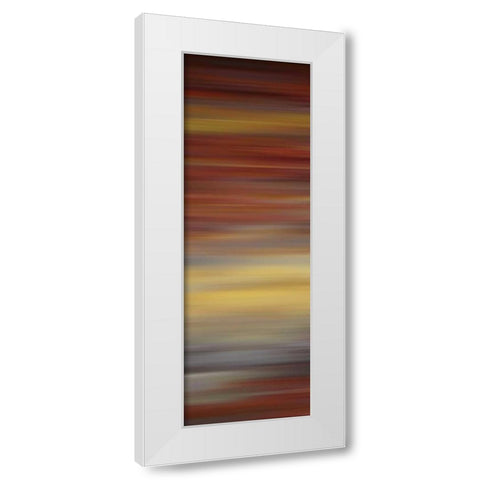 Metallurgy II White Modern Wood Framed Art Print by McMasters, James