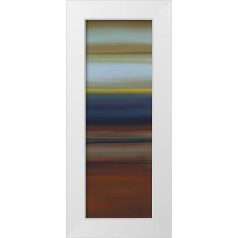 Duende I White Modern Wood Framed Art Print by McMasters, James