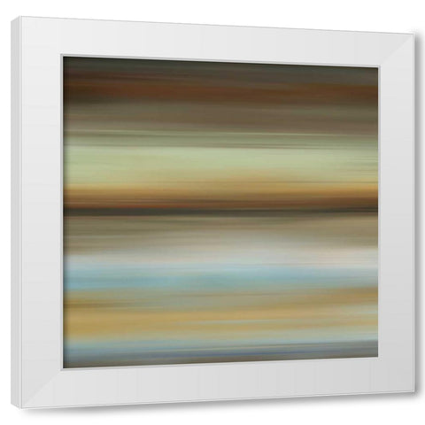 Avalon II White Modern Wood Framed Art Print by McMasters, James