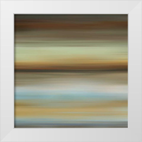 Avalon II White Modern Wood Framed Art Print by McMasters, James