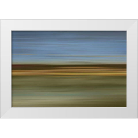 Odyssey I White Modern Wood Framed Art Print by McMasters, James