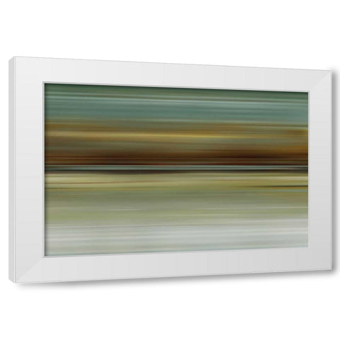 Odyssey II White Modern Wood Framed Art Print by McMasters, James
