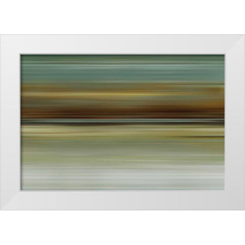 Odyssey II White Modern Wood Framed Art Print by McMasters, James