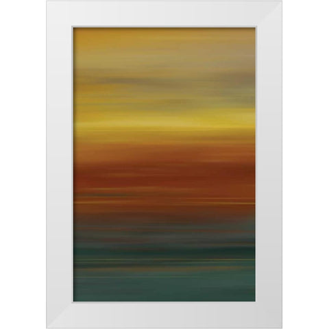 Prophecy I White Modern Wood Framed Art Print by McMasters, James