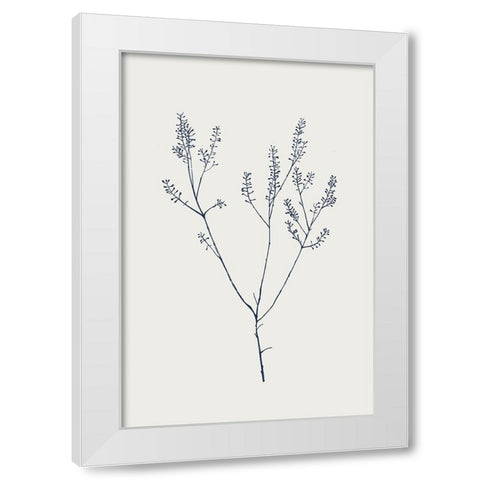 Graceful Day I White Modern Wood Framed Art Print by Flora B